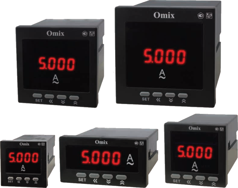 Амперметр однофазный щитовой Omix A1-1