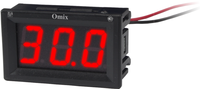 Вольтметр постоянного тока щитовой Omix PQ42-DV1
